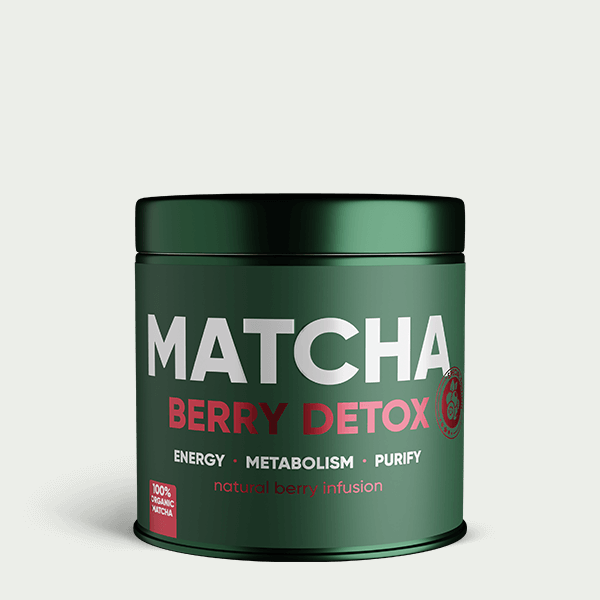 Matcha Berry Detox — Instant-Matcha mit Beeren